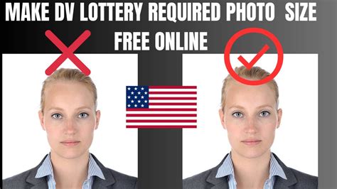 dv lottery photo size editor|[Free] DV & ID Photo Maker .